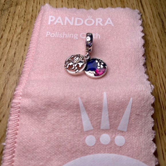 Pandora Jewelry - Pandora “Love is the closest thing to magic” Dangle Charm | Sterling Silver |